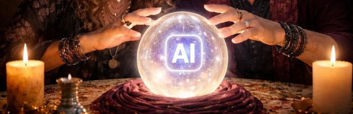la IA se ha transformado en un oráculo o bola de cristal